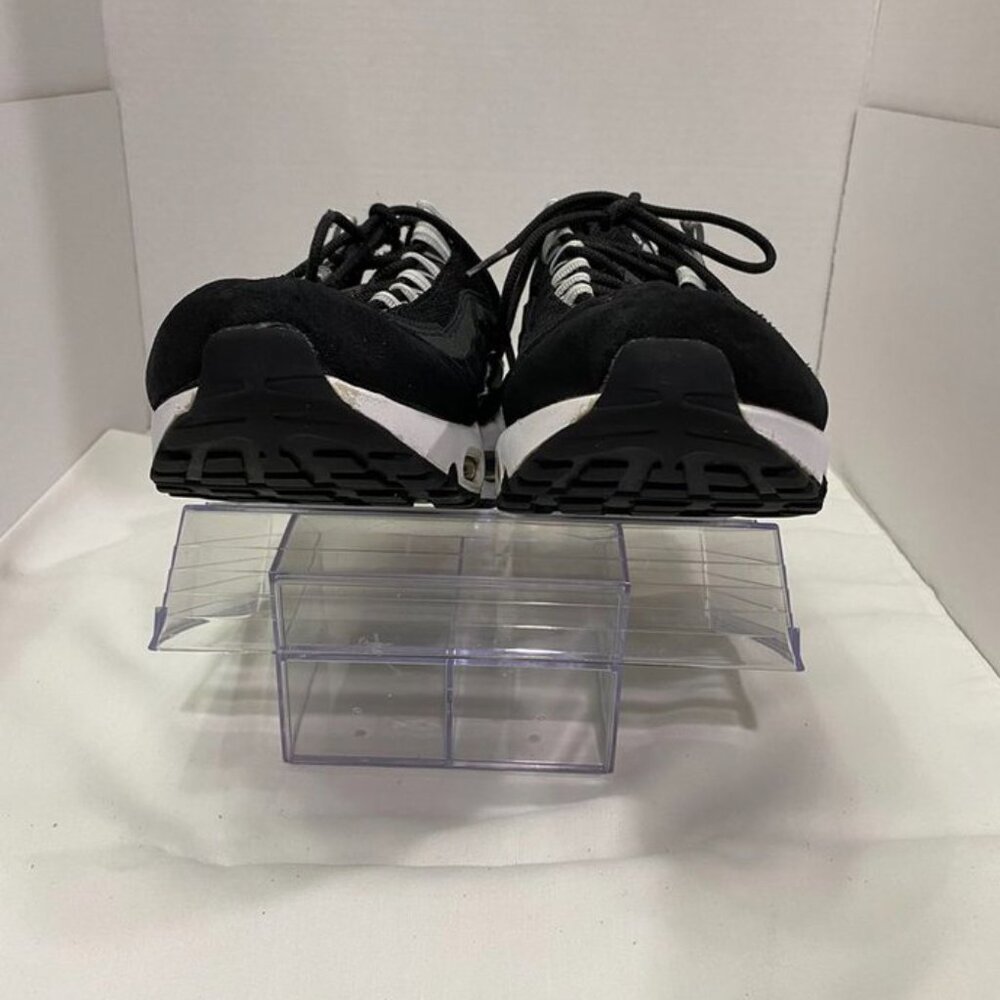 Nike Air Max 95 Triple Black Anthracite Reflective Sneakers Men’s 8.5 - Picture 7 of 12